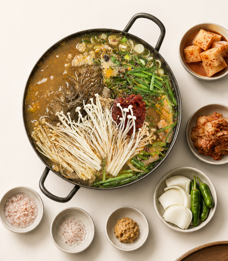다해국밥을 입맛에 맞게 즐기는 방법